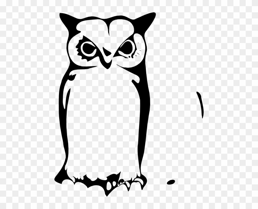 Owl Clip Art - Silhouette Owl Png Icon #169569