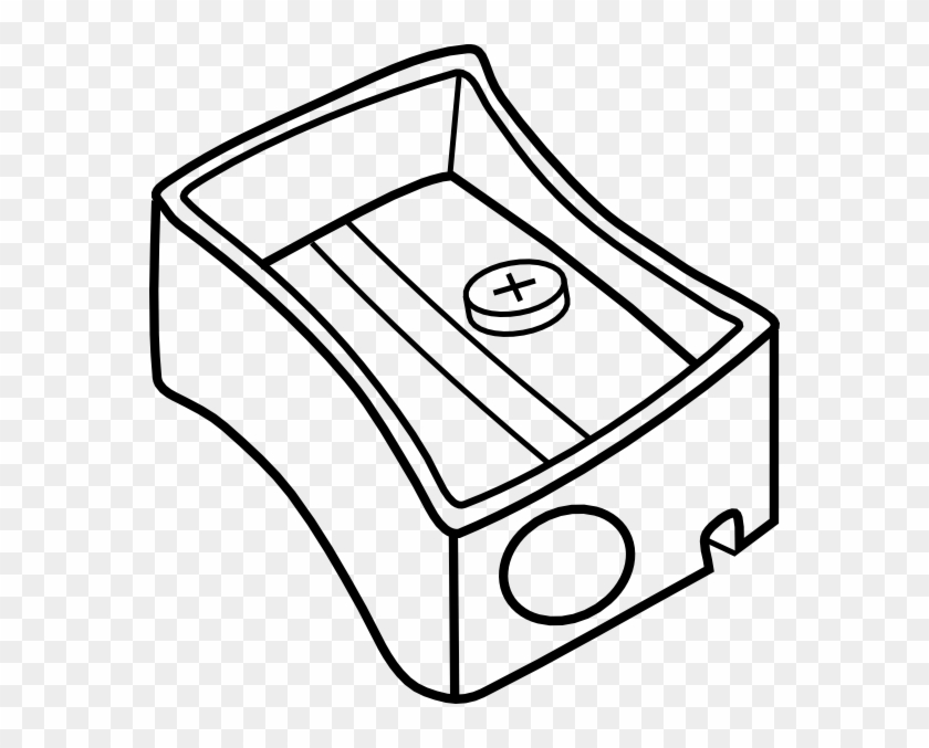 Pencil And Paper Clipart - Sharpener Coloring Pages #169588