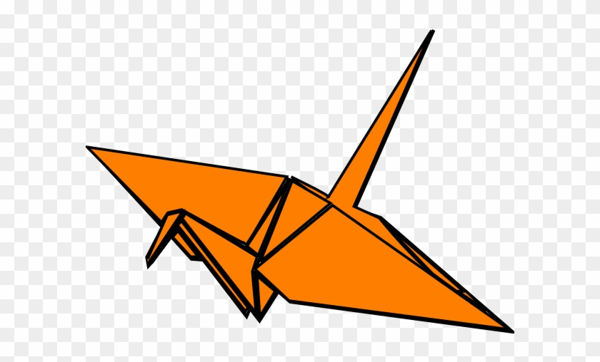 Origami Clipart - Clip Art Paper Crane #169617