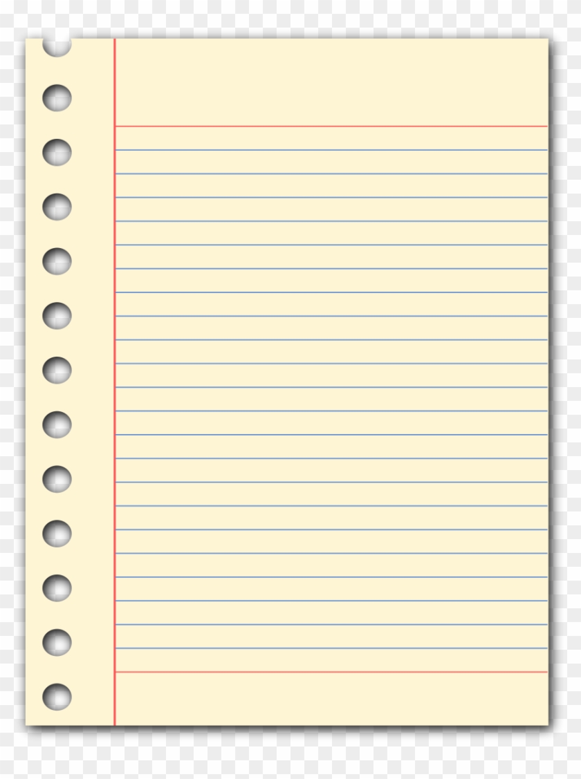 Page - Not Defteri Sayfası Png #169664