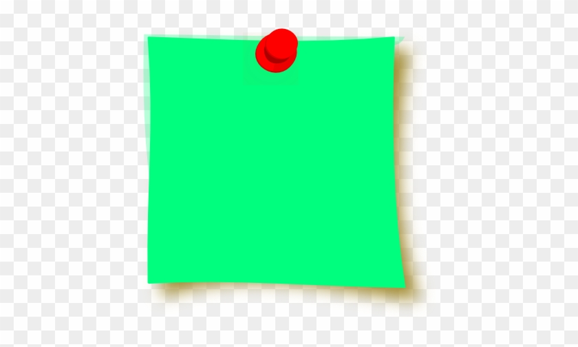 Green Clipart Post It Notes - Clip Art #169673