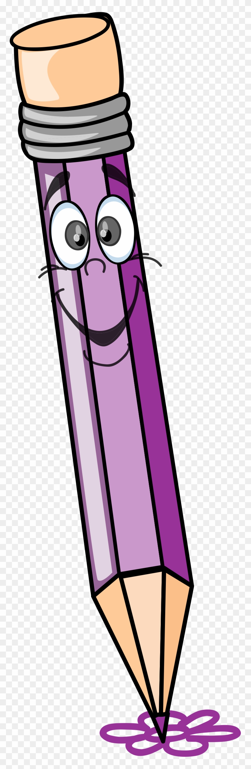 Яндекс - Фотки - Purple Pencil Clip Art #169697