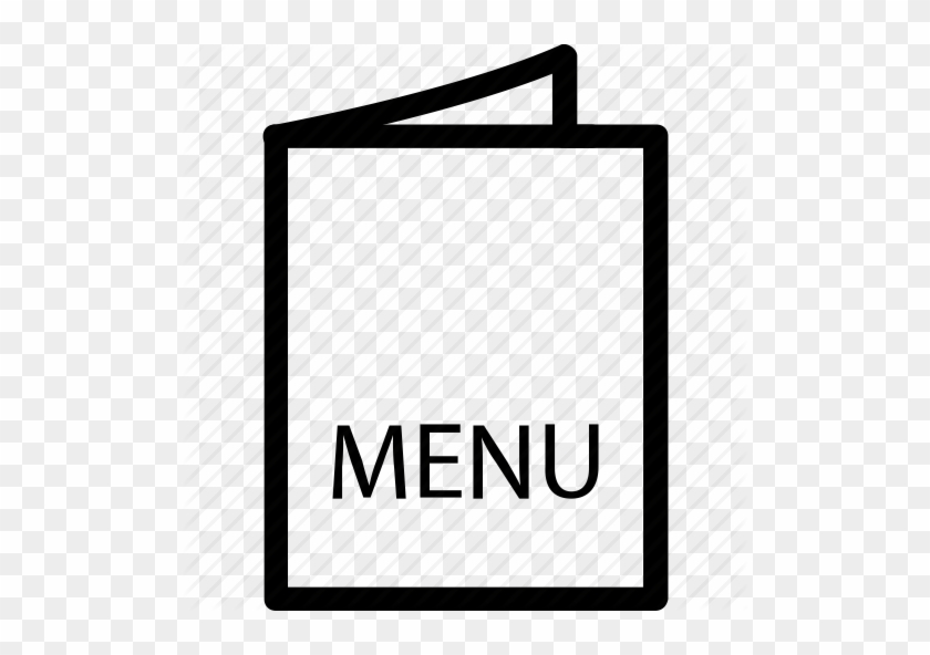 Menu Clipart Transparent - Food Menu Icon Png #169714