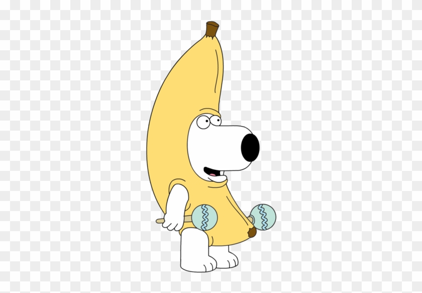 Brian In A Banana Suit Family Guy Addicts - Family Guy Brian In Banana Suit #906499