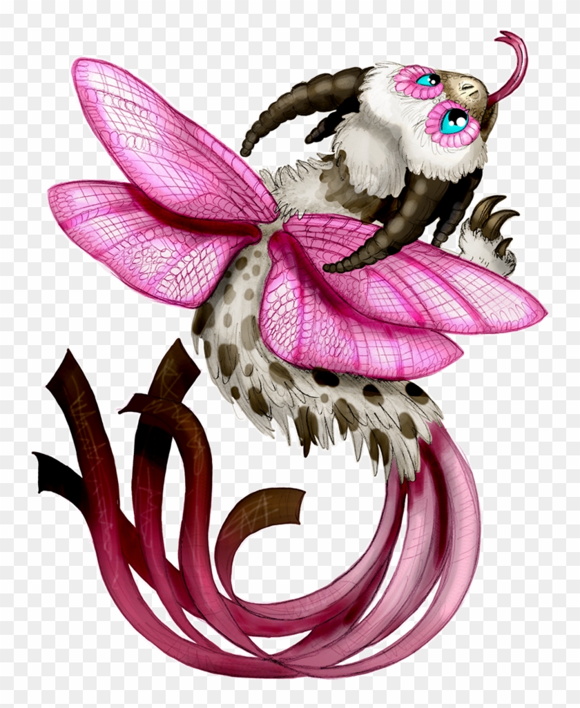 Pink Dragonfly Dragon By Onthemountaintop - Illustration #906523