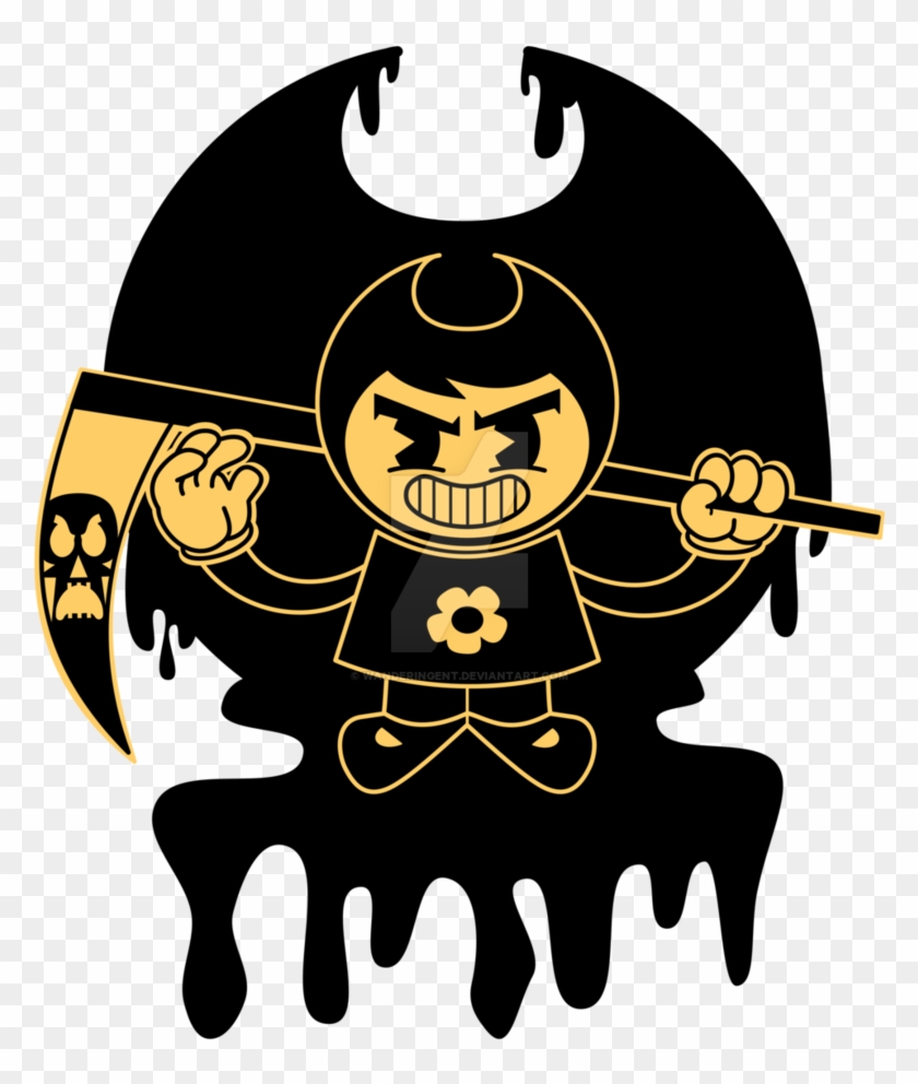 Bendy And The Ink Machine T Shirt Hoodie Deviantart - The Grim Adventures Of Billy & Mandy #906558