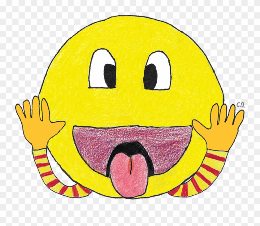 Silly Face Cartoon - Smiley #906580