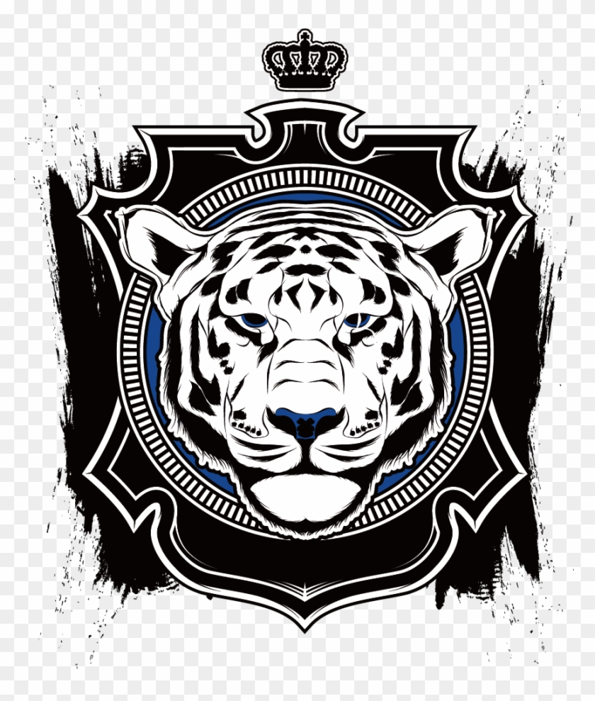 T-shirt Bengal Tiger Crown Logo - Ich Bin Weiß Des Tiger-| 11-unze-klassische Weiße Kaffeetasse #906601