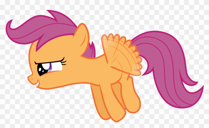 My Little Pony Scootaloo Flying - Rainbow Exe Dead Scootaloo #906678