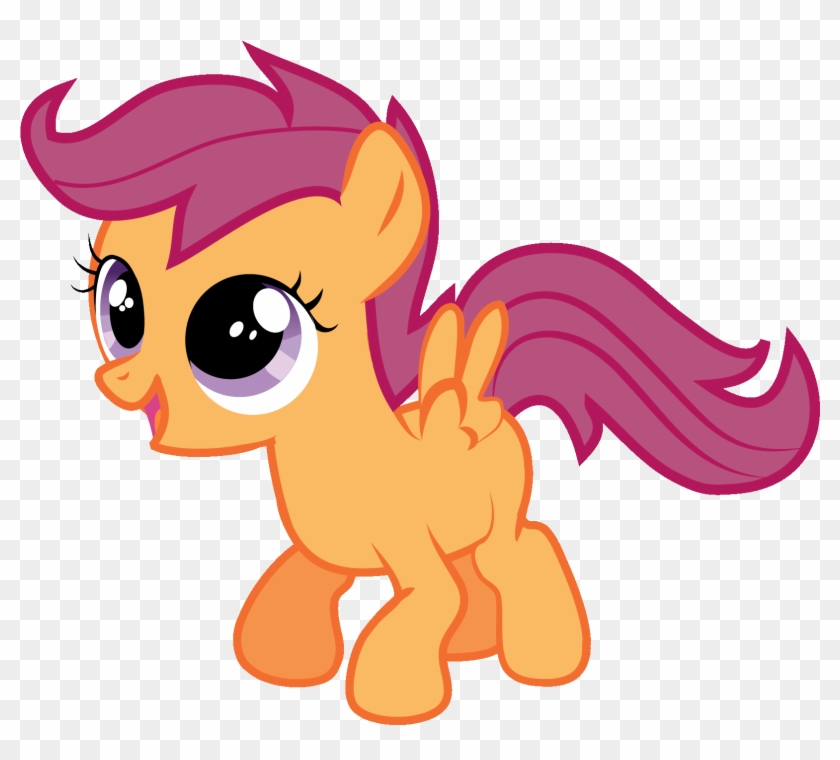 Scootaloo Rainbow Dash Pony Pink Cartoon Mammal Vertebrate - My Little Pony Scootaloo #906694