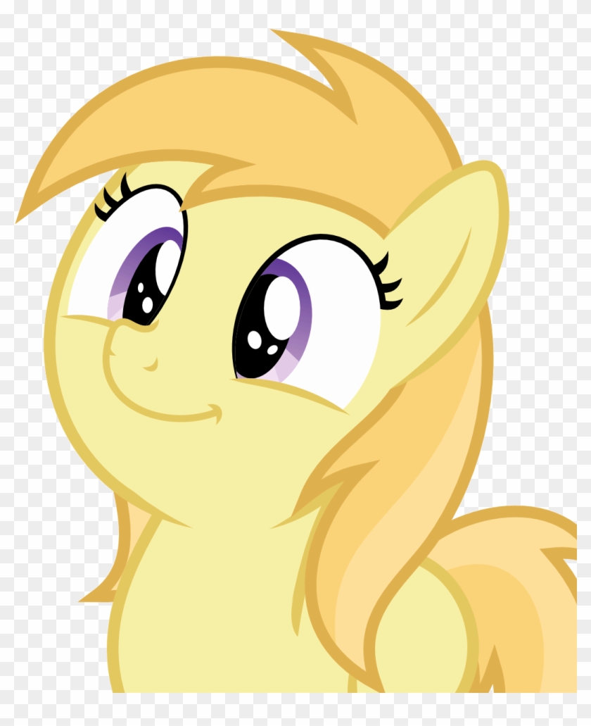 Pony Hair Face Cartoon Yellow Nose Facial Expression - Mlp Noi #906712