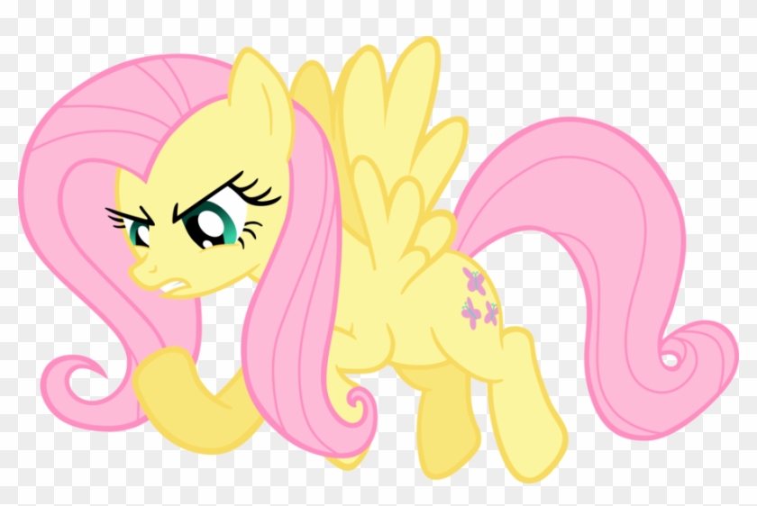 My Little Pony Fluttershy Angry - Mlp Fluttershy Angry #906725