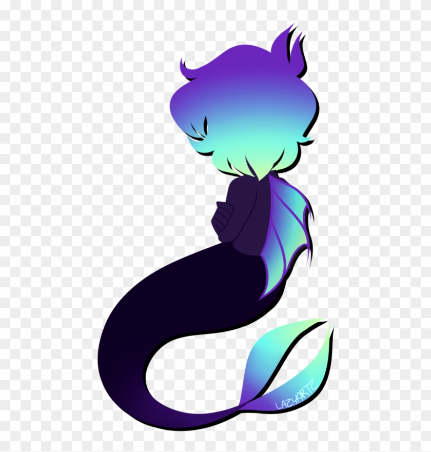 Mermaid Merman By Lazyartzizhere Mermaid - Illustration #906729