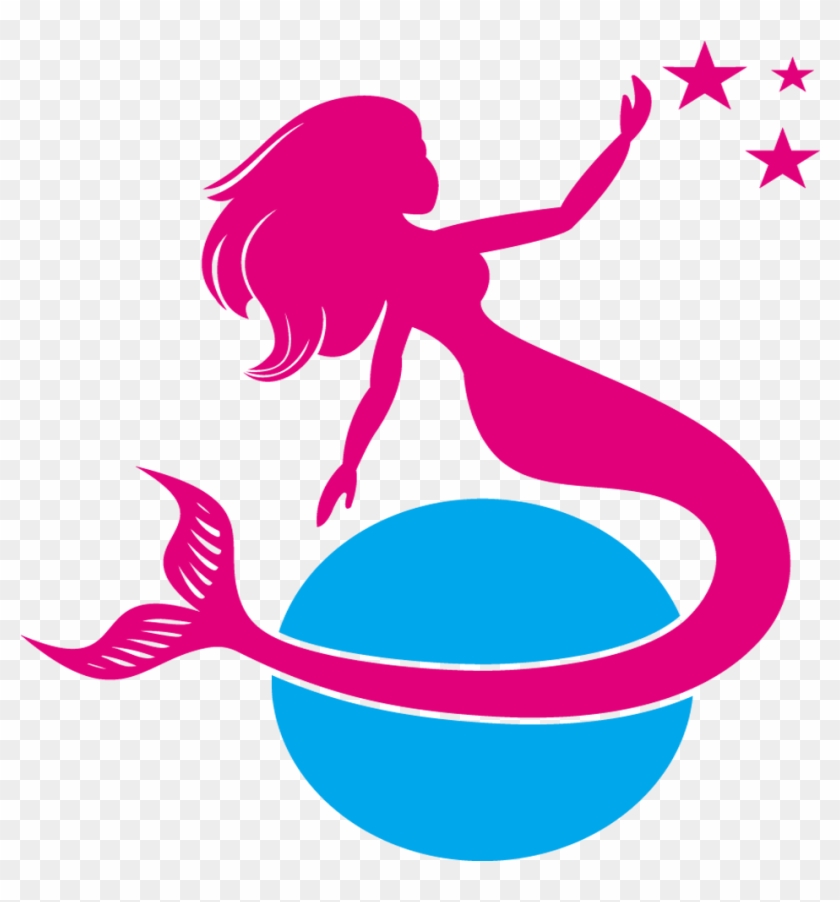Mermaid Logo Graphic Design - Real Swimmable Mermaid Tail Rainbow Carnival Swimming #906737
