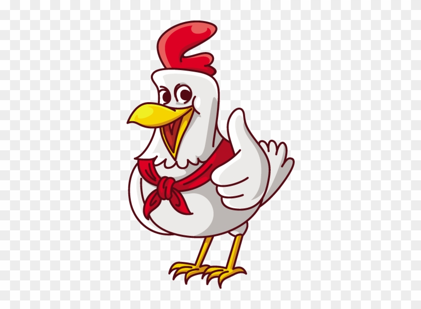 Chicken Clipart Thumbs Up - Cartoon Chicken With Thumbs Up #906752