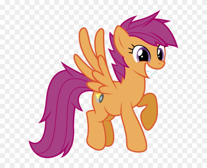 Kraysee, Dead Source, Female, Flying, Grin, Happy, - Mlp Cutie Mark Crusaders #906797