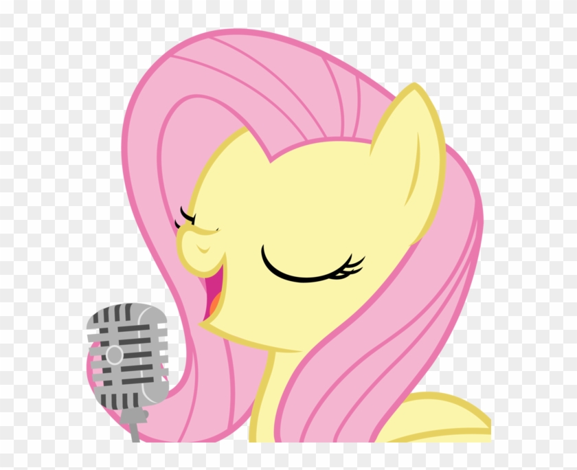 Fluttershy Singing By Mihaaaa - Mlp Fluttershy Singing #906800