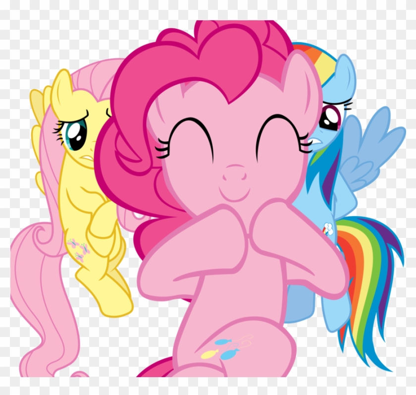 Pinkie Pie, Rainbow Dash And Fluttershy By Fluttershy-12 - Pinkie Pie Has To Pee #906802