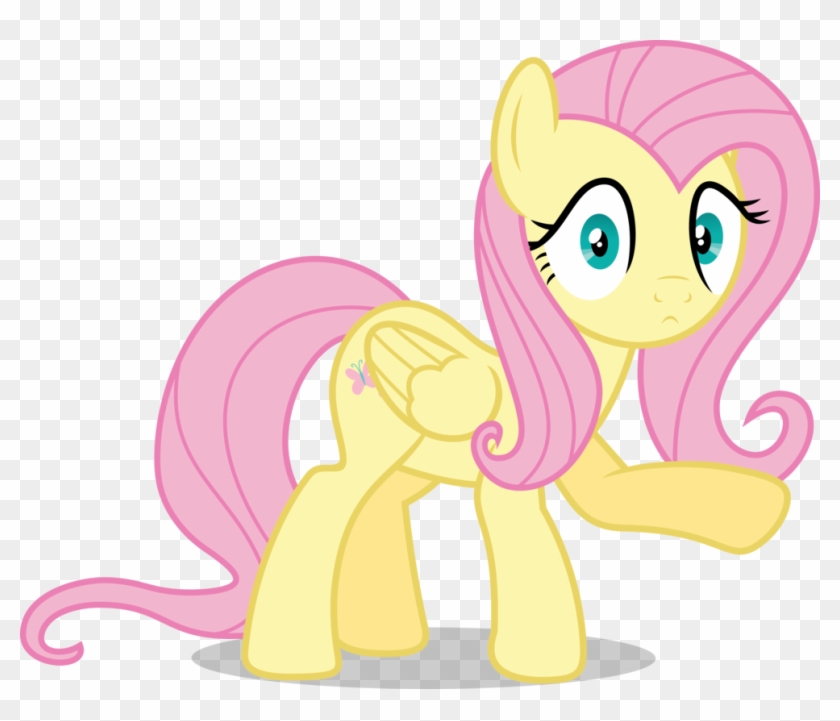 Mlp Fim Fluttershy Vector - Fluttershy #906816