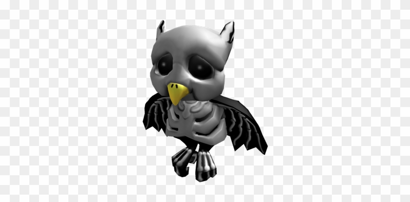 Skeleton Owl - Cartoon #906842