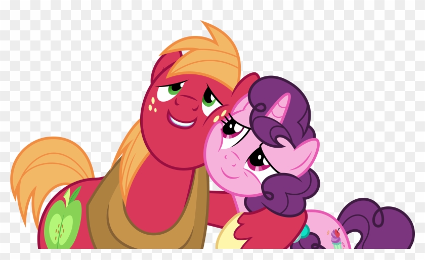 Cheezedoodle96 97 7 Vector - Mlp Big Mac And Sugar Belle #906882