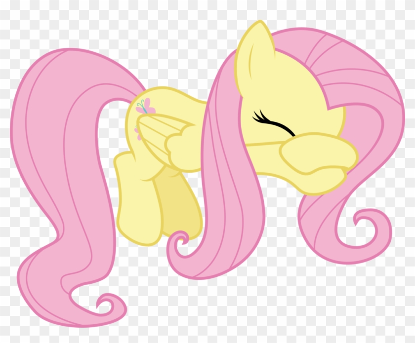Fluttershy Crying By Cloudyglow Fluttershy Crying By - Mlp Fluttershy Tail #906928