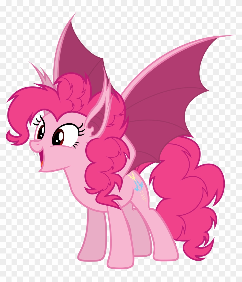 Magister39, Bat Ponified, Bat Pony, Pinkiebat, Pinkie - Mlp Vampire Pinkie Pie #907144