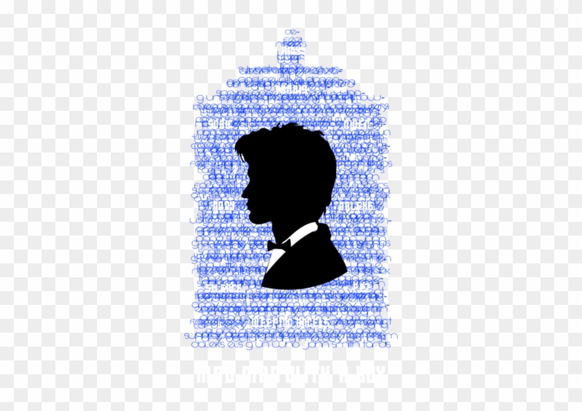 Mad Man With A Box - Silhouette #907174