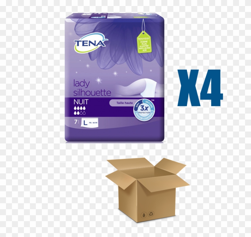 Carton Tena Lady Silhouette Nuit Large - Tena Lady Silhouette Nuit Large - Slip Incontinence #907177