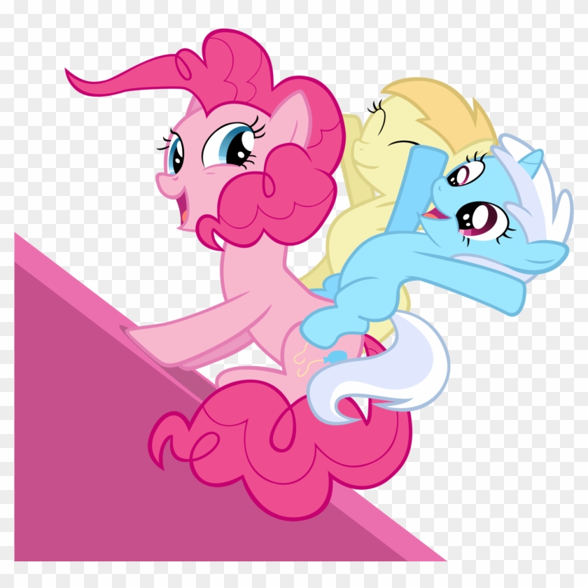 Horse Pink M Clip Art - Mlp Pinkie Pie Back Ride #907187
