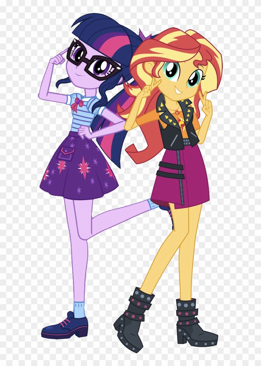Sunlight Shipping Youtube Outfit By Superbobiann - Sunset Shimmer My Little Pony Equestria Girls Looking #907217