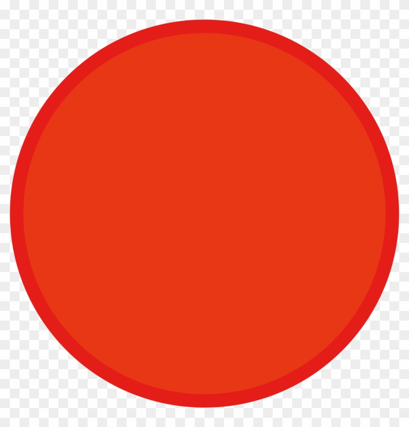 Open - Red Circle Png #907288