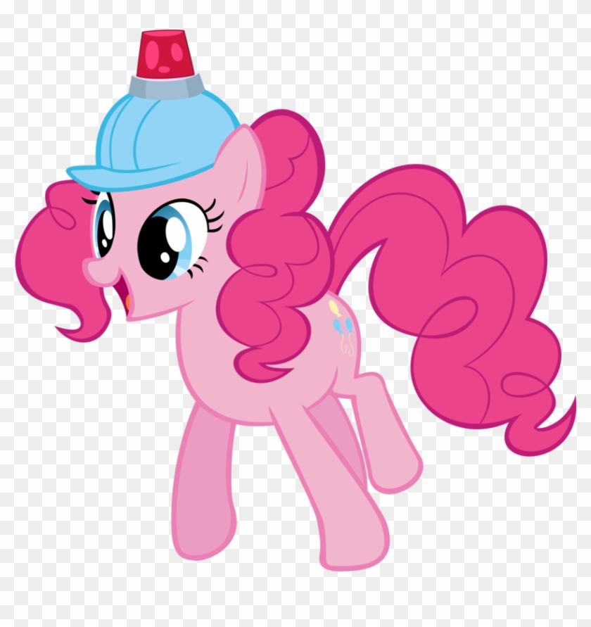Pinkie Pie Hard-hat By Worldssmallestgiant - Mlp Pinkie Pie Hat #907328