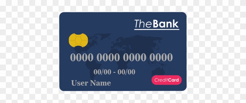 Credit Or Debit Card Icon - Graphic Design #907346