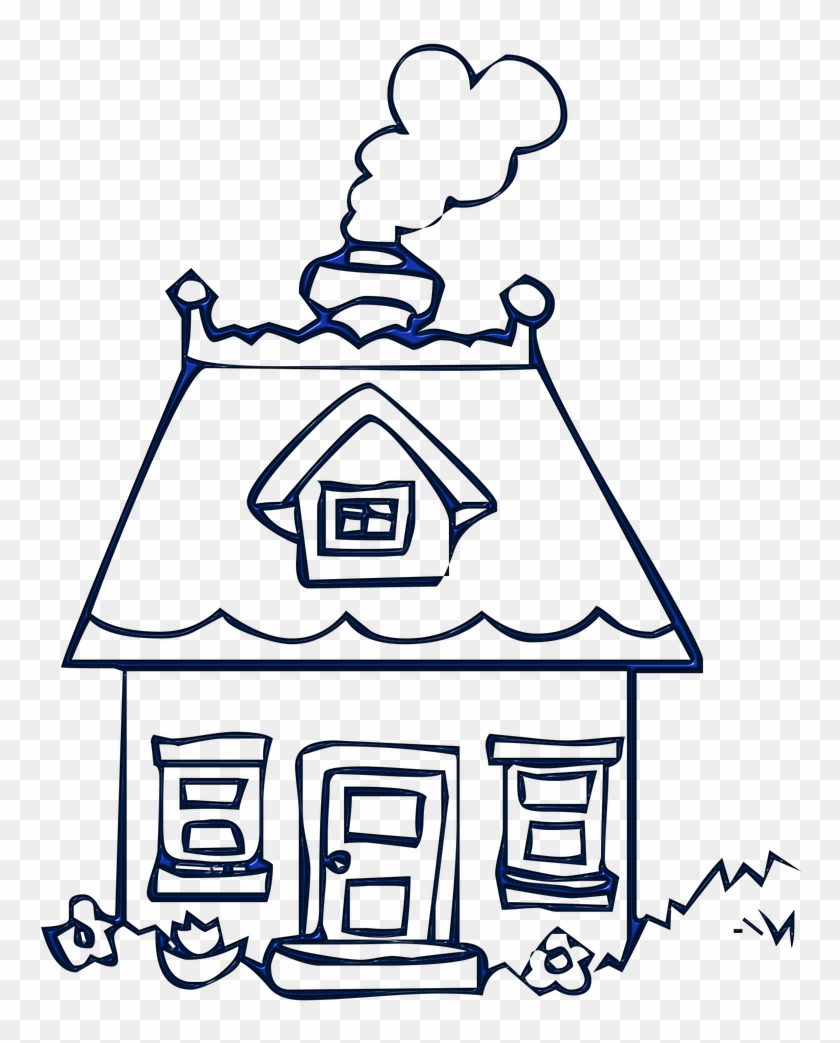 Forest, House, Cottage, Building, Housing - Doodle House Transparent #907376