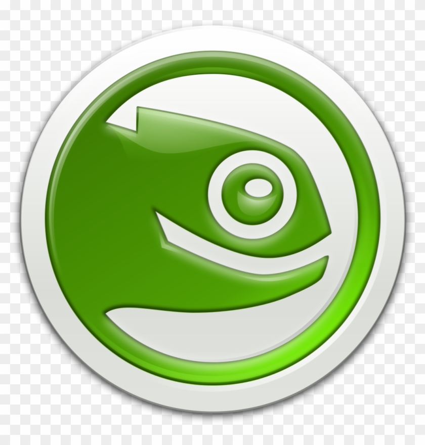 Opensuse Geeko Button Bling7 - Opensuse Logo Svg #907450