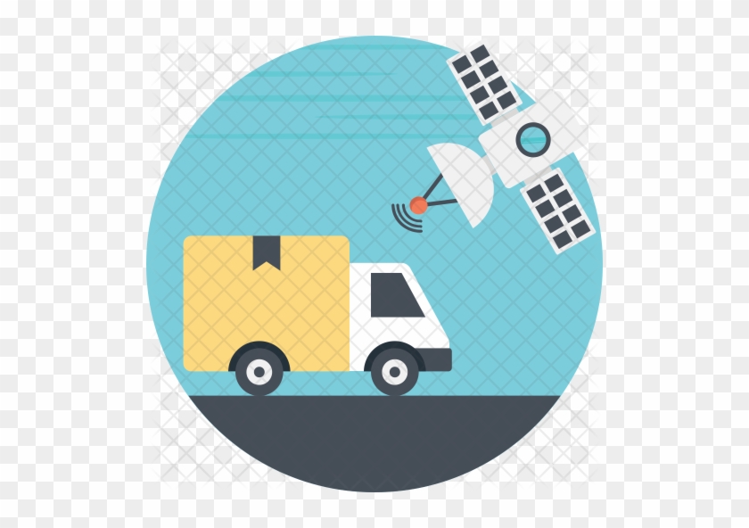 Cargo Satellite Tracking Icon - Satellite #907521