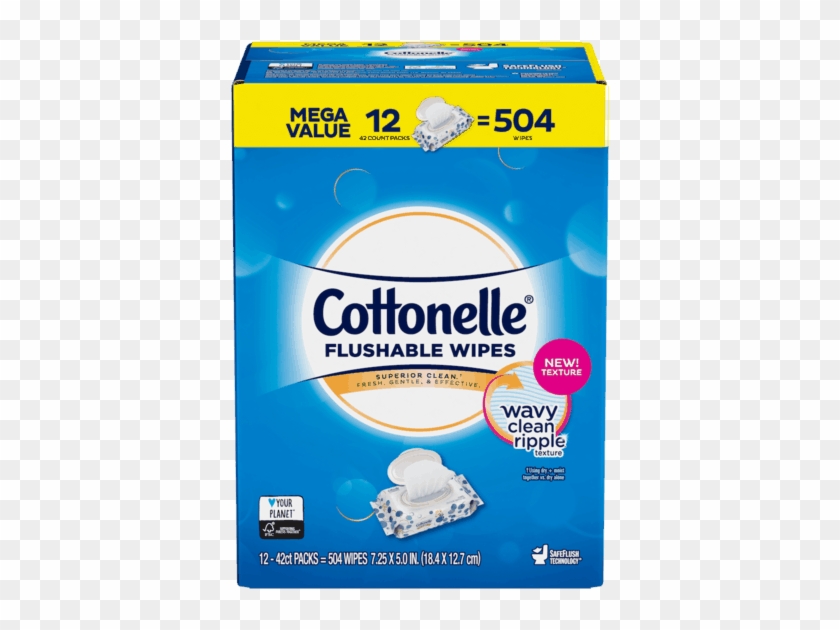 00 For Cottonelle® Flushable Wipes - Cottonelle Feucht Mein Spa Erlebnis Feuchte Toilettentücher #907522