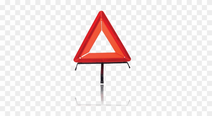 Large Warning Triangle In Case - Triangle #907599
