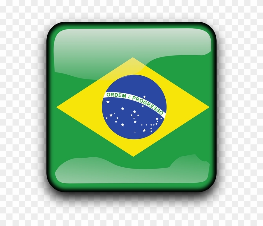 Brazil, Flag, Country, Nationality, Square, Button - Brazil Human Characteristics #907613