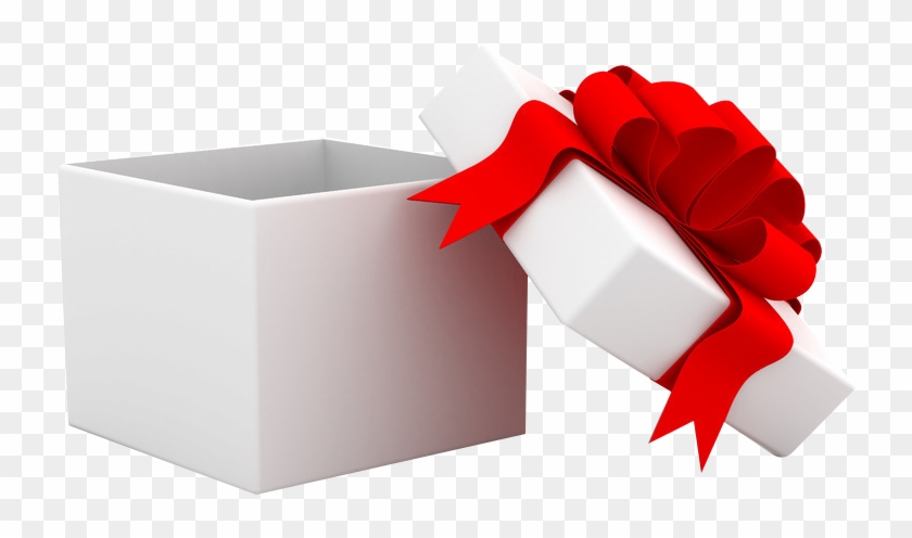 Paper Gift Decorative Box Christmas - Open Gift Box Png #907624