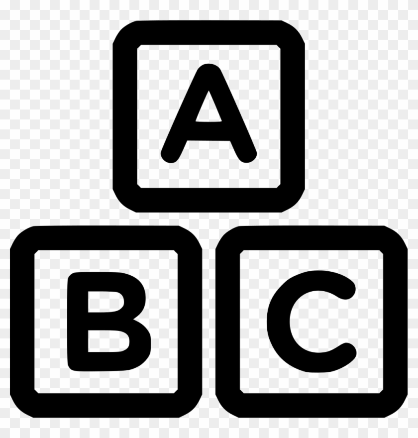 Abc Blocks Comments - Abc Icon #907625