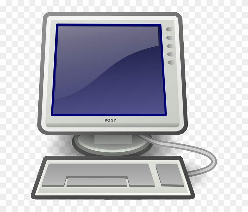 using the computer clipart public domain