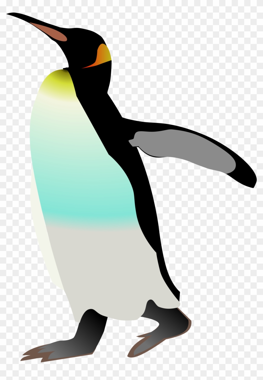 Clipart Emperor Penguin Ralf Ste 01 Bclipart - Emperor Penguin Clipart #907763