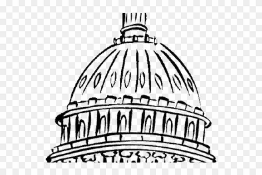 Dome Clipart Capital - Capitol Clip Art Png #908052