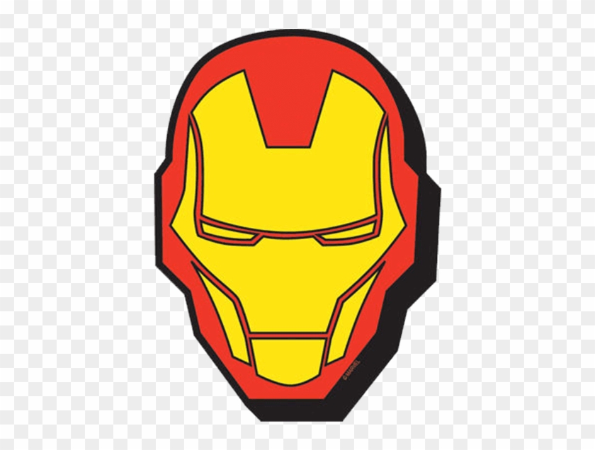Iron Man Head Magnet - Head Of Iron Man #908131