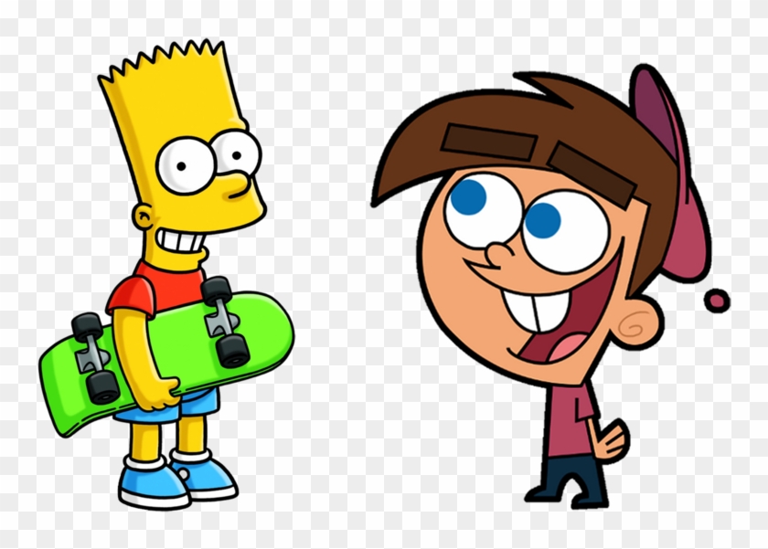 Bart Simpson And Timmy Turner By Arthony70100 On Deviantart - Bart Simpson And Timmy Turner #908231