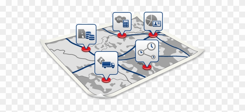 The Professional Route Planning System For The Logistics - Logistics Route Planning #908390