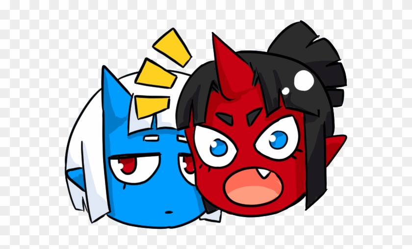 Oni Sister Emote By Hexadecimalstudios - Cartoon #908469