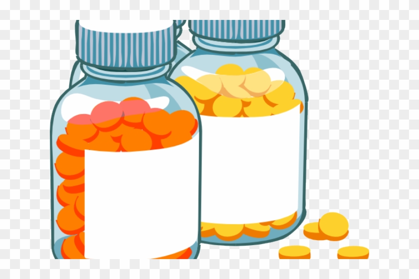 Pill Bottle Clipart - Medicine Clip Art Png #908517